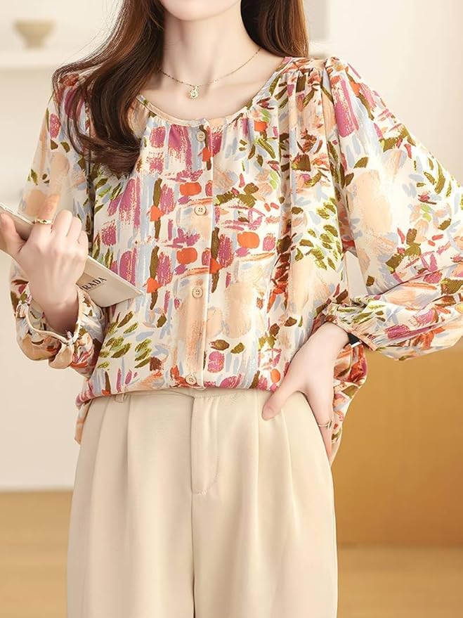 Amazon Brand - Myx Women's Cotton Printed A-line Short Kurti (Available in Plus Sizes) - Image 2